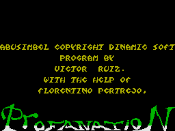 Abu Simbel Profanation (1987)(Gremlin Graphics Software)